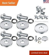 Reliable 3/4 Inch Engine Clutch Bolt Kit - Stainless Steel for ATVs  Karts