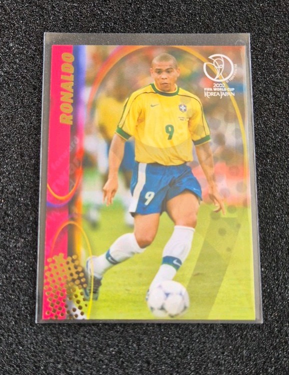 Copa Mundial Panini 2002 Corea/Japón Ronaldo Brasil