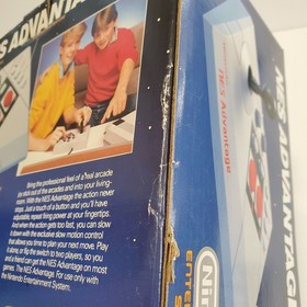 Nintendo NES Advantage Controller Joystick w/ Box NO Foam Inserts TESTED READ