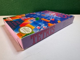 Tetris (Nintendo NES, 1989) Complete CIB with Near Mint cartridge Authentic.