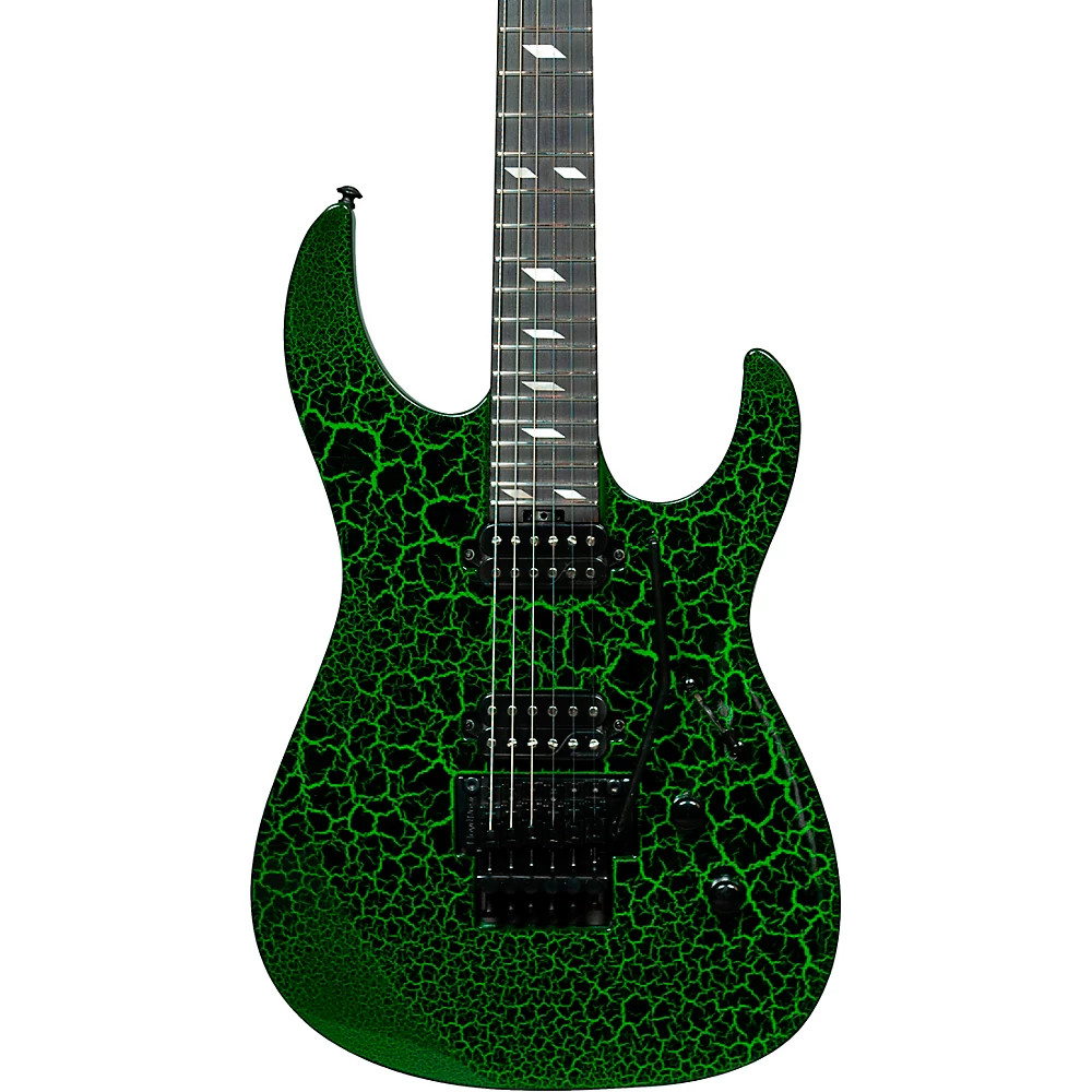 Legator Ninja 6-струнная электрогитара Floyd Rose Pro Series Green Crackle 224590₽