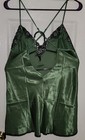 VTG NWOT FREDERICK'S OF HOLLYWOOD Nightie Chemise Slip Green Satin Medium — photo 6