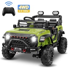 24V 2 Seater Kids Car Ride on Toys 4x100W Motors Electric Battery Power Wheels  