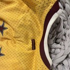 Harlem Globetrotters Goose #35 Basketball Jersey XXL Yellow Maroon White — photo 7