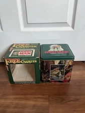 Vintage Red Man Chewing Tobacco Tin Box Canister 1990 Limited Edition EMPTY