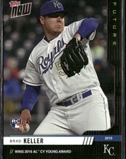 2019 Topps Now Future Award Winners Brad Keller (Base Chrome Set) Royals