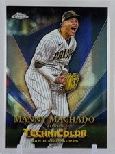 Manny Machado 2023 Topps Chrome #TT-5 Topps In Technicolor Refractor Padres MLB
