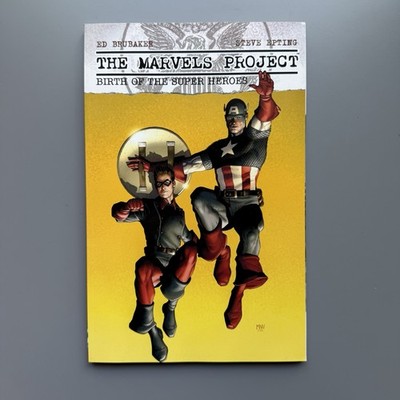 The Marvels Project Birth of the Super Heroes TPB Ed Brubaker Steve Epting GN