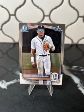 2025 Bowman Chrome Nestor Miranda 1st Bowman Base #BCP-217 - Detroit Tigers 
