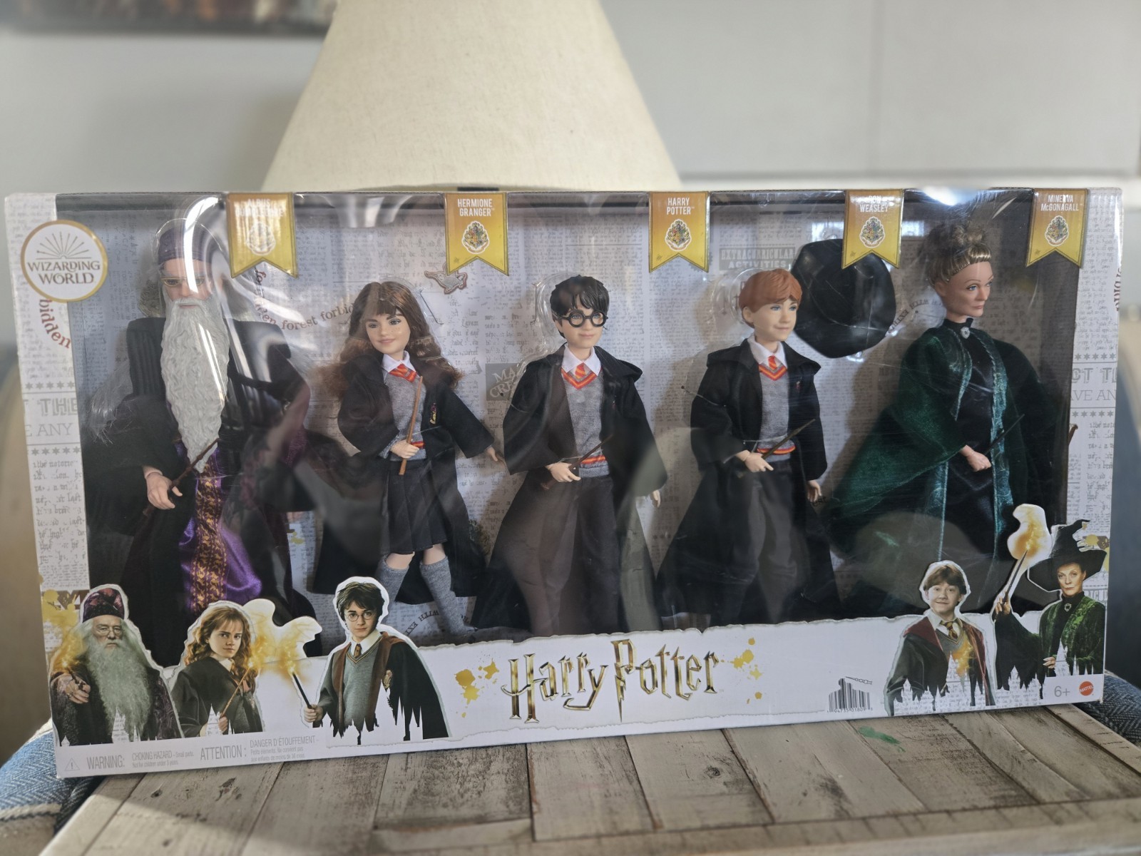 S. Dumbledore/hermoine/harry Potter/ron/mcgonag