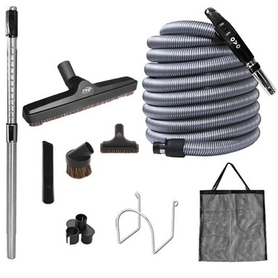 Central Vacuum Deluxe Accessory Kit, 30ft ON/Off Switch Control Low-Voltage H...
