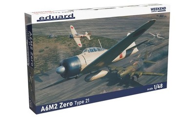 Eduard Plastic Kits 84189 - 1:48 A6M2 Zero Type 21 1/48 Weekend edition  - Neu