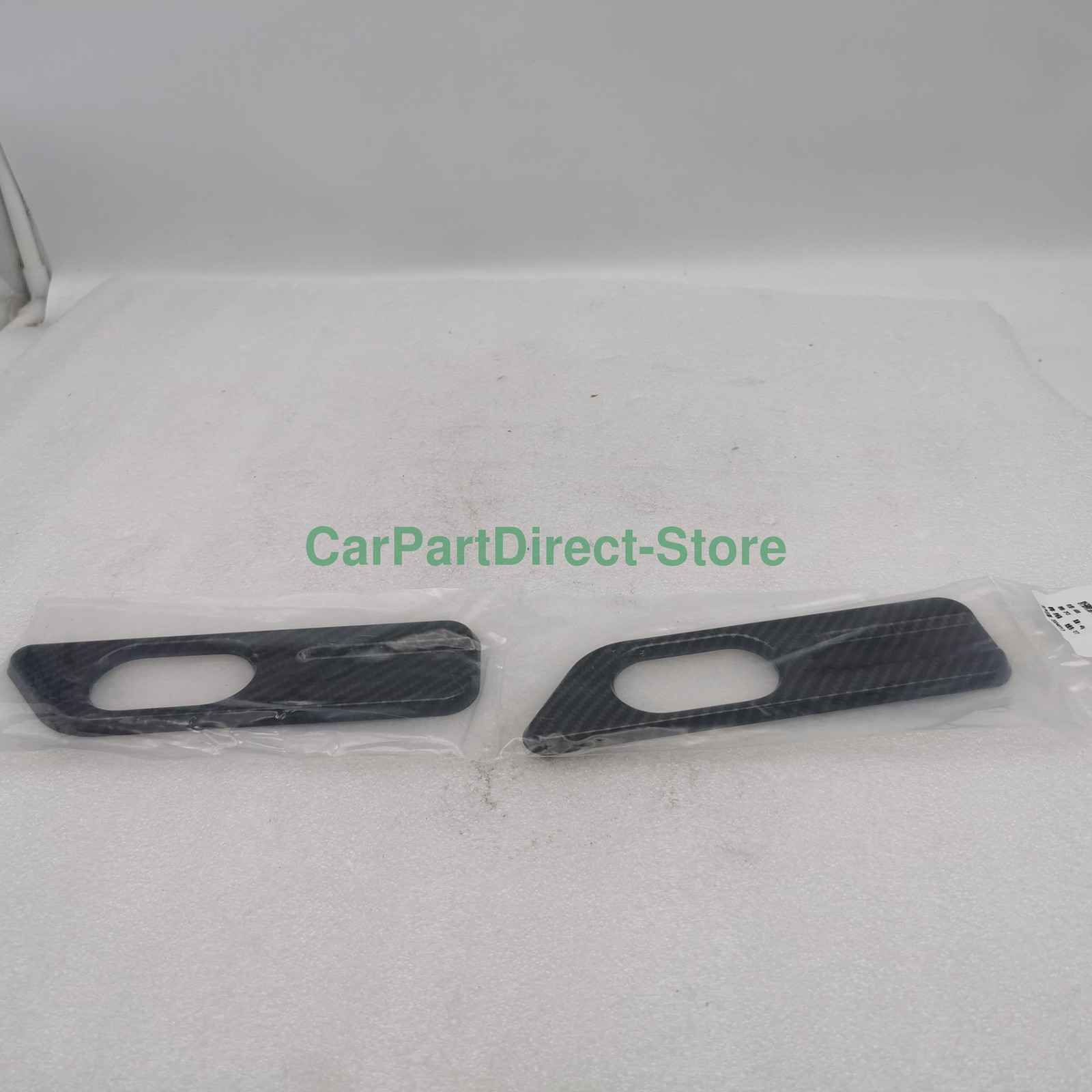 for Suzuki Jimny 2019-23 Carbon Fiber Black Side Marker Lights Lamps Cover Trim