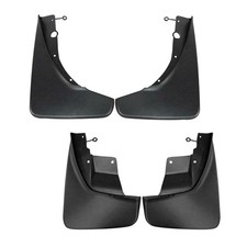 4pcs Flaps/Splash Guards/guards Front Rear Side Black 03RSA3902ABK