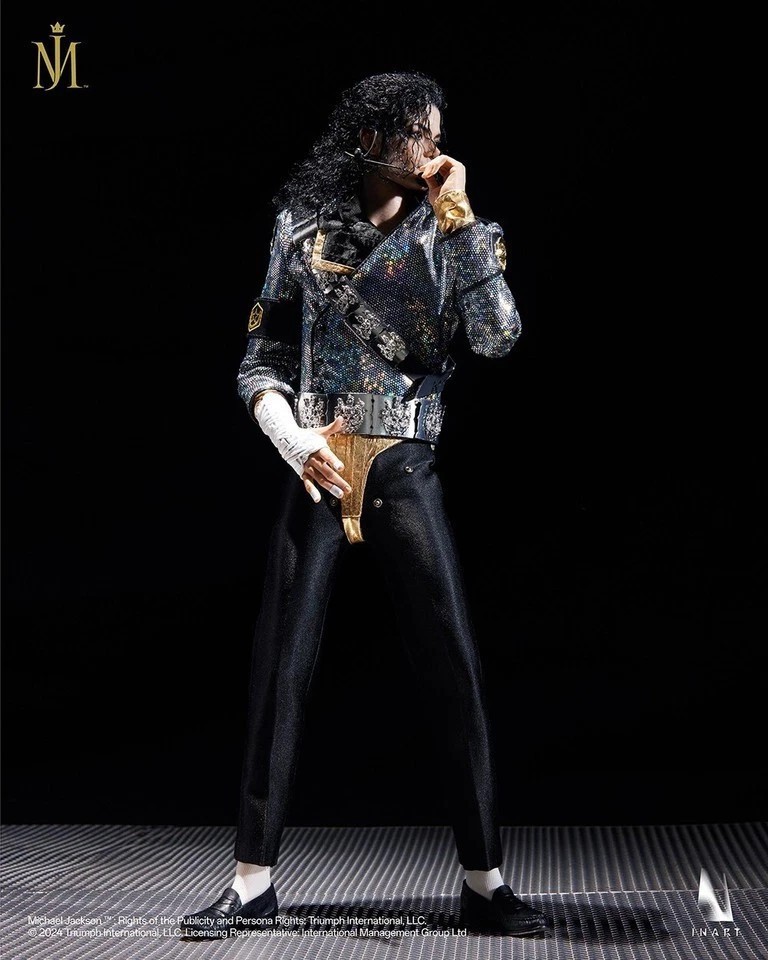 INART 1/6 Michael 素体植毛 目が動けるヘッドセット A012 IN STOCK New INART Michael Jackson 1/6 Scale Collectible Action