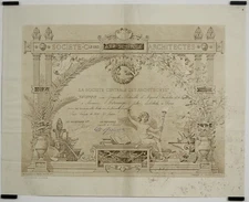 Société centrale des architectes 1909 Diplôme