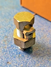 SWA-7 Penn-Union Aluminum Split Bolt Connector, 6 SOL, 1/0 STR AL9CU ~New Box 20