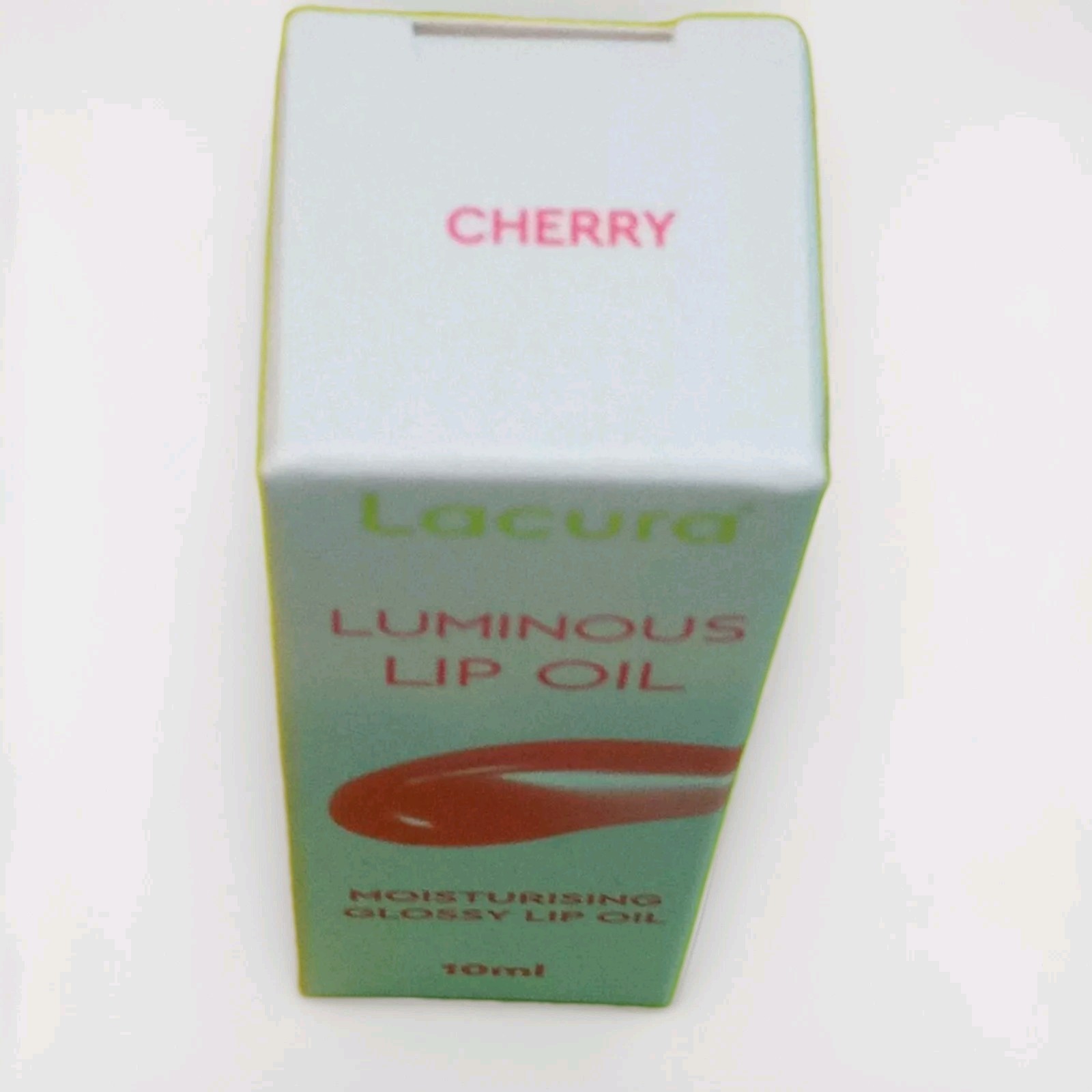 Lacura LUMINOUS LIP OIL - Cherry Moisturising Glossy Lip Oil  10ml