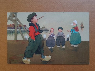  WILL OWEN Comic POSTCARD