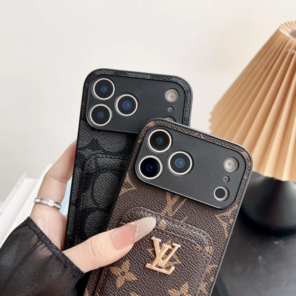 Funda para teléfono iPhone 17 Pro Max a prueba de golpes 17 Pro cubierta con diseño de ranura para tarjeta Foto 2 de 4
