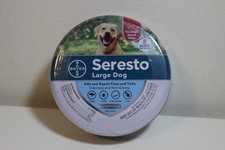 Seresto Flea/Tick Collar 8 Months Protection LARGE Dogs ( 18lb), Sealed