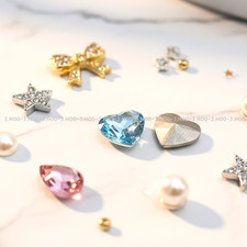 Swarovski 4815 Forever Heart Crystal Fancy Stone 6 5.3mm 2pcs 