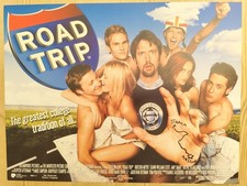 Road Trip (2000) &ndash; Mini Quad 12"x16" &ndash; SS &ndash; College Comedy Map Poster