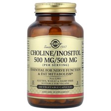 Choline/Inositol, 100 Vegetable Capsules