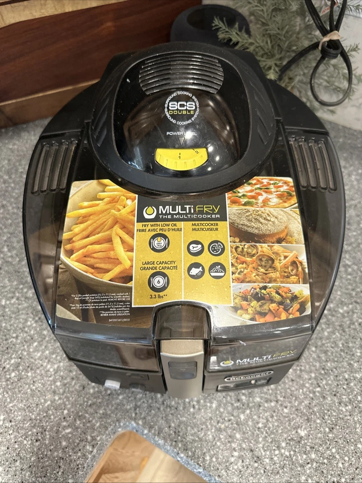 Delonghi Multi-Fry Multicooker FH1163/1.BK SCS 双环绕烹饪系统 — 第 2/4 张图片