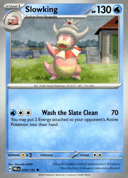 Slowking Uncommon SV: Prismatic Evolutions 019/131 NM