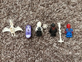 LEGO Marvel Spider-Man Minifigure Lot Super Heroes Ghost-Spider Miles Dinosaur