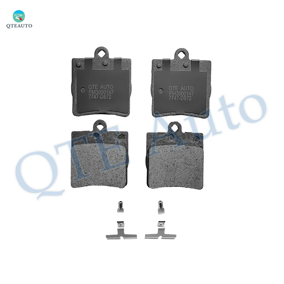 Kit pastillas freno cerámicas traseras para Mercedes-Benz SLK230 1998-2004 Foto 3 de 4