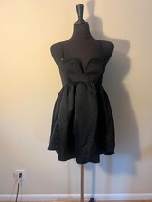 Forever 21 Black Night Out Mini Dress Medium