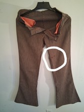 Mens Hippie Bell Bottom Pants VINTAGE. 31" waist. Bought '70. Bell is 13" wide.
