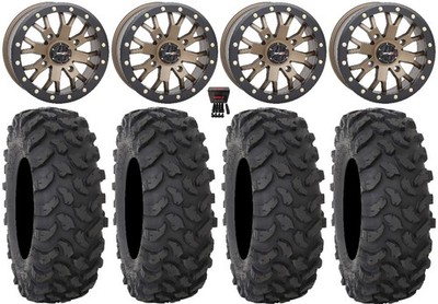 System 3 SB-4 Bronze (6+1) 15'' Wheels 30'' XTR370 Tires RZR XP 1000 / PRO XP