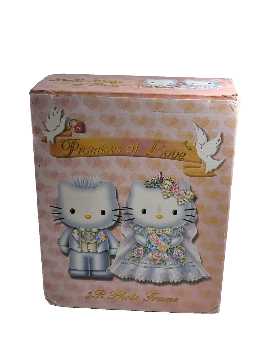 Vintage 2003 Sanrio Hello Kitty & Dear Daniel 5R 5x7 Photo Frame
