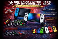 🔧 Nintendo Switch Joy-Con Repair Service – Drift, Buttons, OLED, Lite