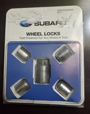 Subaru Oem Wheel Locks B321sfg000 Good Used Set Subaru Oem Wheel Locks B321sfg000 Good Used Set