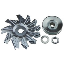 1964-81 Gm All Models Alternator Standard Single Groove Pulley Fan And Nut 2.75 1964-81 Gm All Models Alternator Standard Single Groove Pulley Fan And Nut 2.75