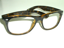 RAY-BAN RB2132 58 18 145 SLEEK SHINY TORTOISE EYEGLASS/SUNGLASSES FRAMES ONLY