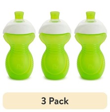 Munchkin Click Lock Bite Proof Sippy Cup, 9oz, 6ct, Blue/Green