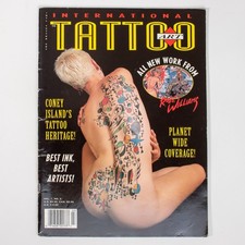 International Tattoo Art Magazine Vol 1 No 3 1993 Robert Williams Filip Leu Vtg