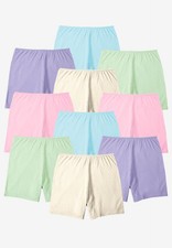 Comfort Choice Plus Size Cotton Boxer 10-Pack