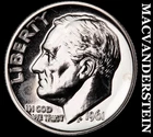 1961 Roosevelt Dime- Silver- Choice Gem Proof Luster No Reserve #J446