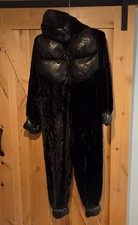 Dan Dee Padded Gorilla Costume Ape Kong Black Plush Youth Size 14-16 HALLOWEEN