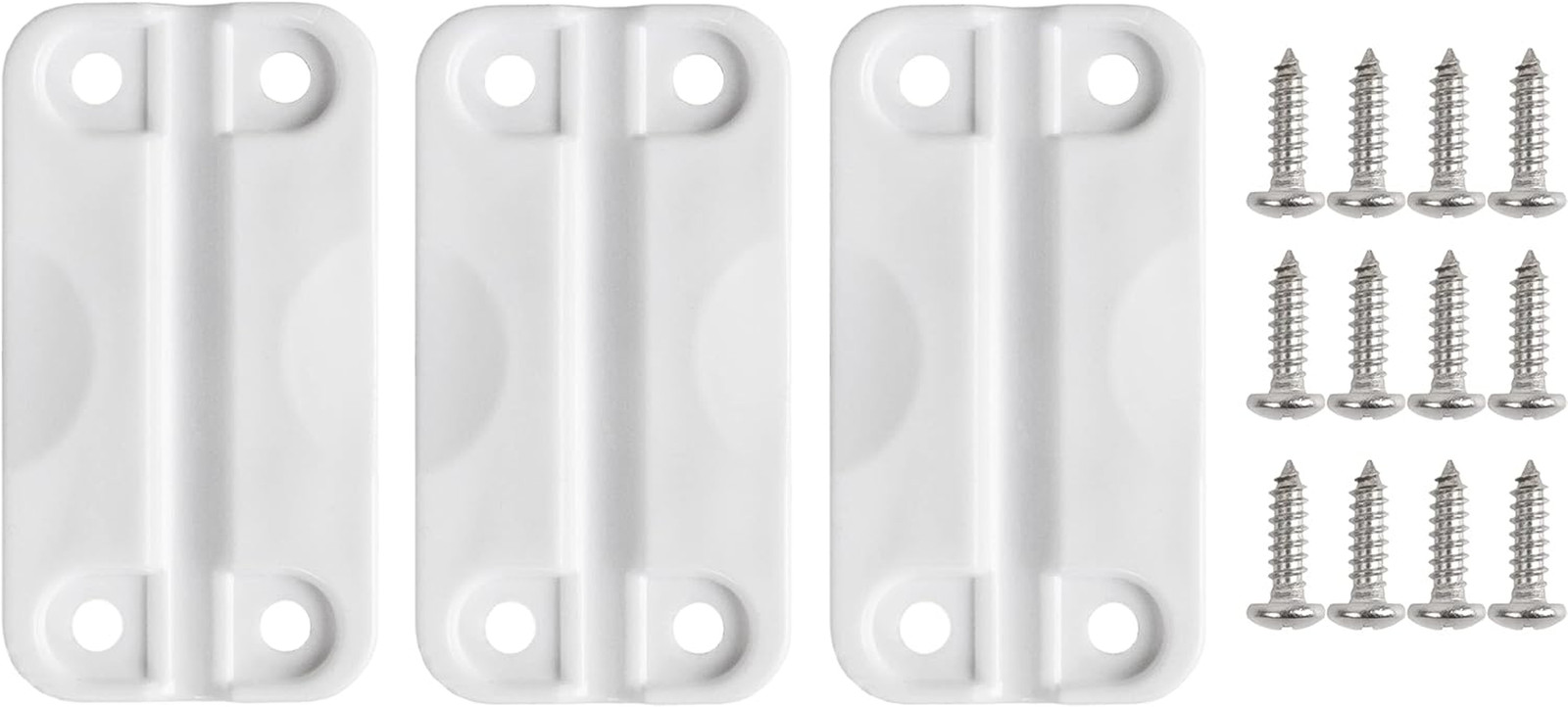 Cooler Hinges for Igloo Ice Chest, Cooler Replacement Hinge Parts,Set of 3