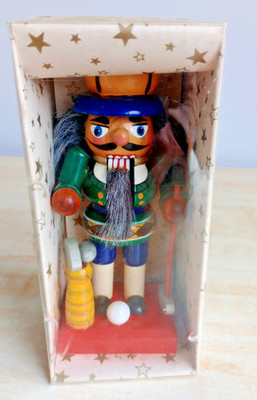 Scottish Golfer Nussknacker Figur - 6'' verpackt