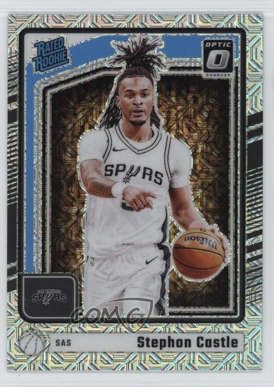 2024-25 Panini Donruss Optic Rated Rookie Choice Prizm Stephon Castle #254