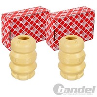 2X Febi Anschlagpuffer Federung Hinten Beidseitig Passend FüR Ford Mondeo Volvo