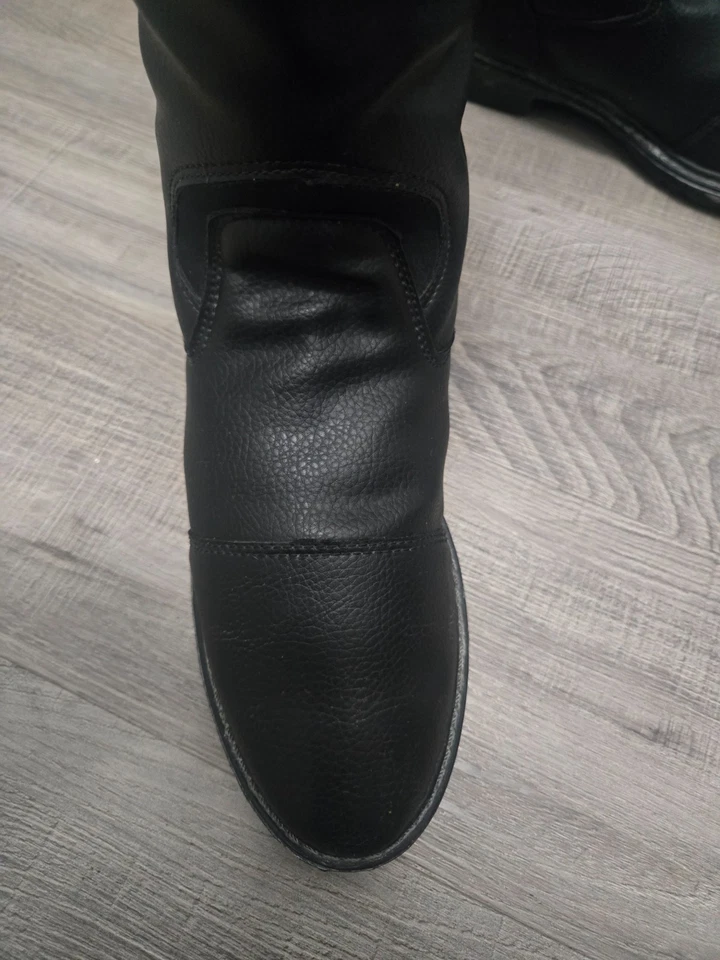 Botas de equitación de doma forradas de vellón Tuff Rider talla 8 Foto 4 de 4